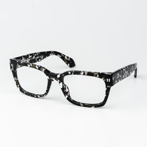 Off-White STYLE 53 Men Eyeglasses Square Havana Black OERJ053 STYLE 53 1200